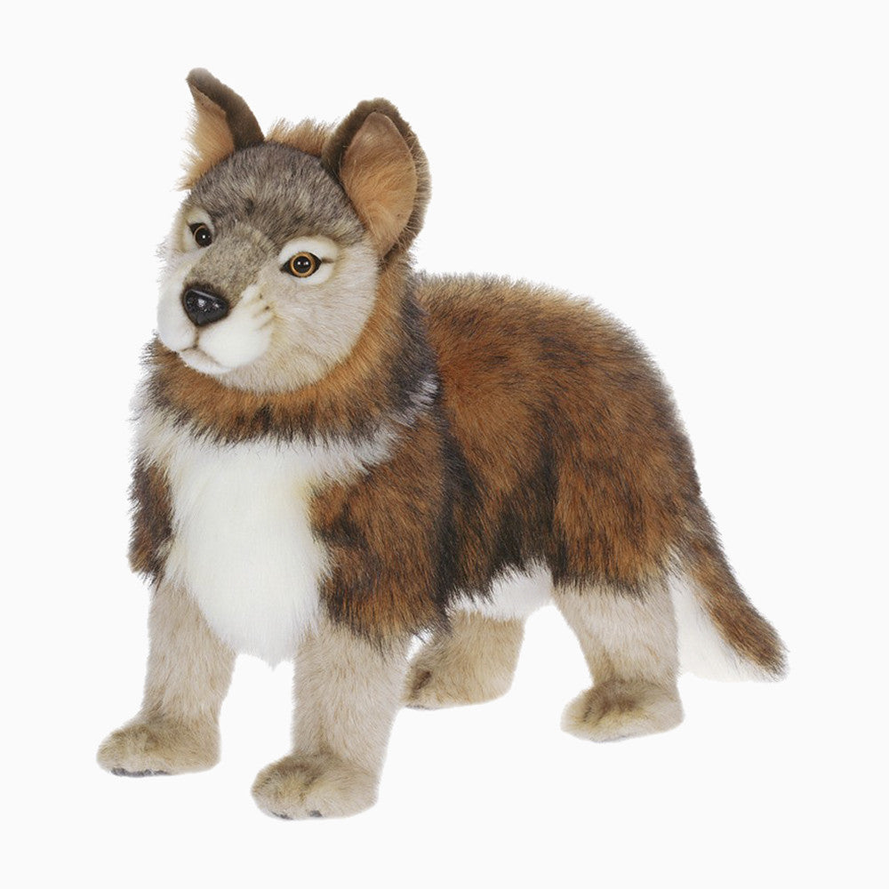 standing wolf cub