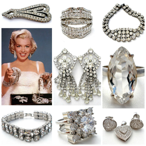 vintage and antique rhinestone jewellery the jewelry lady's store