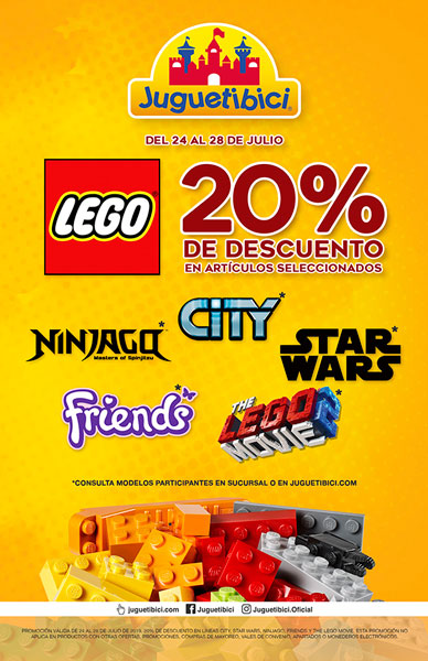 LEGO DESCUENTOS DE VERANO