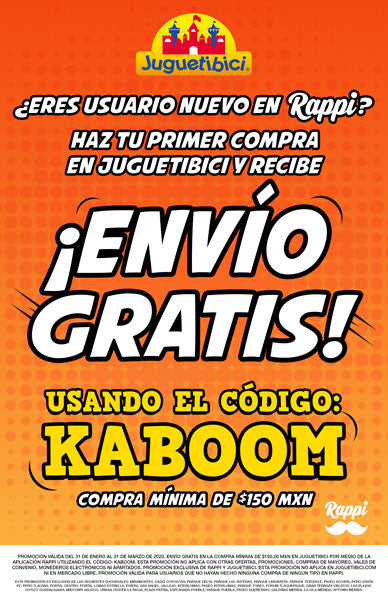 ENVIO GRATIS KABOOM