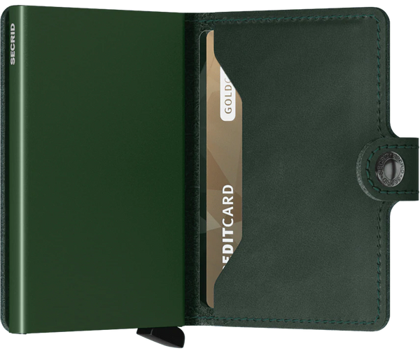 eb Sympton ontwerper SECRID Orignal Green Mini Wallet – THE WEARHOUSE
