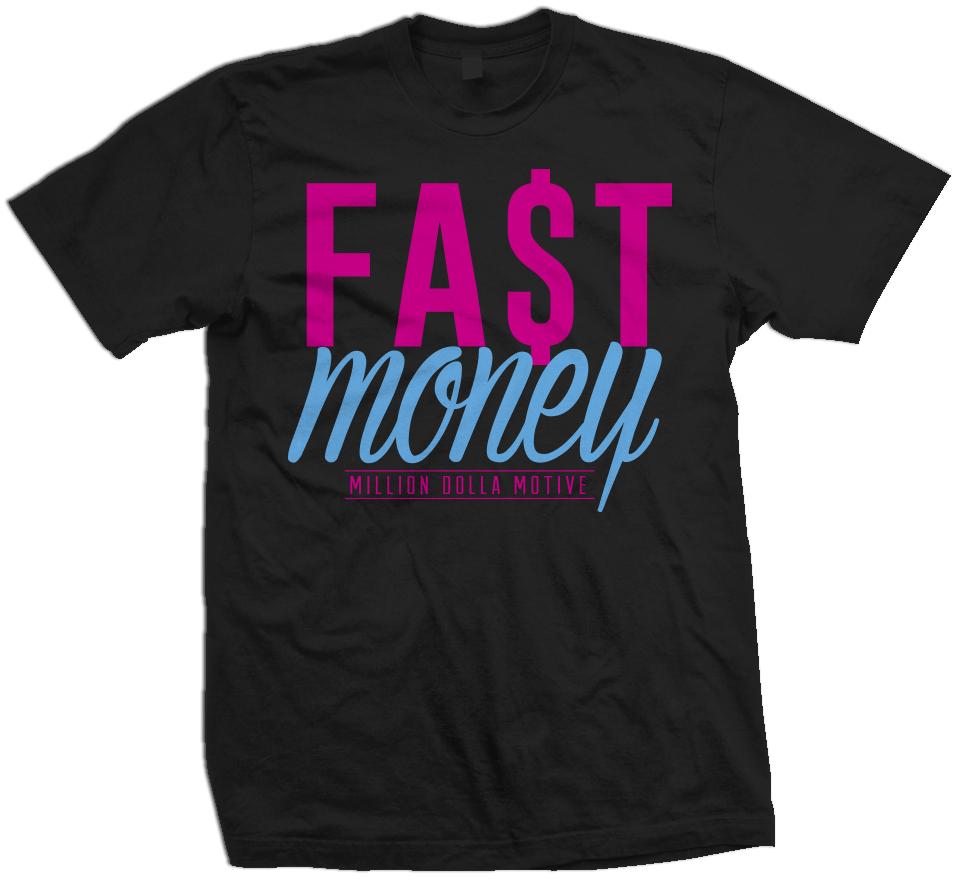 Fast Money - Blue Fury/ Laser Fuchsia 