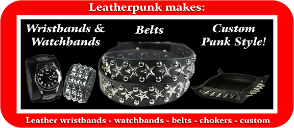 Leatherpunk makes leather accessories