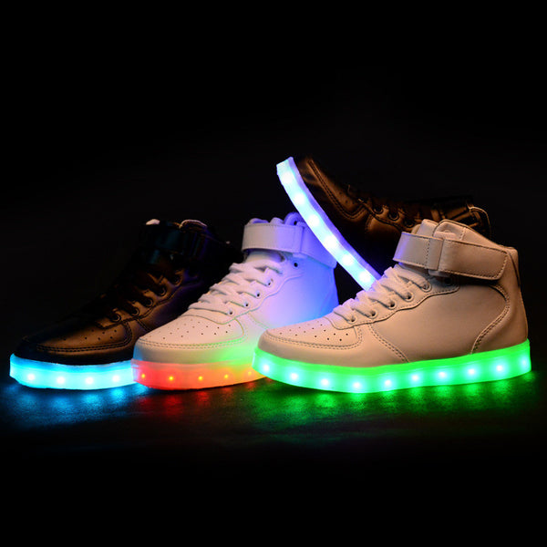 New style led light up shoes flashing 