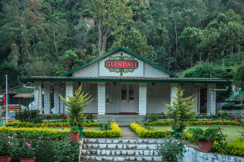 Manager's bungalow at the Glendale Estate, India