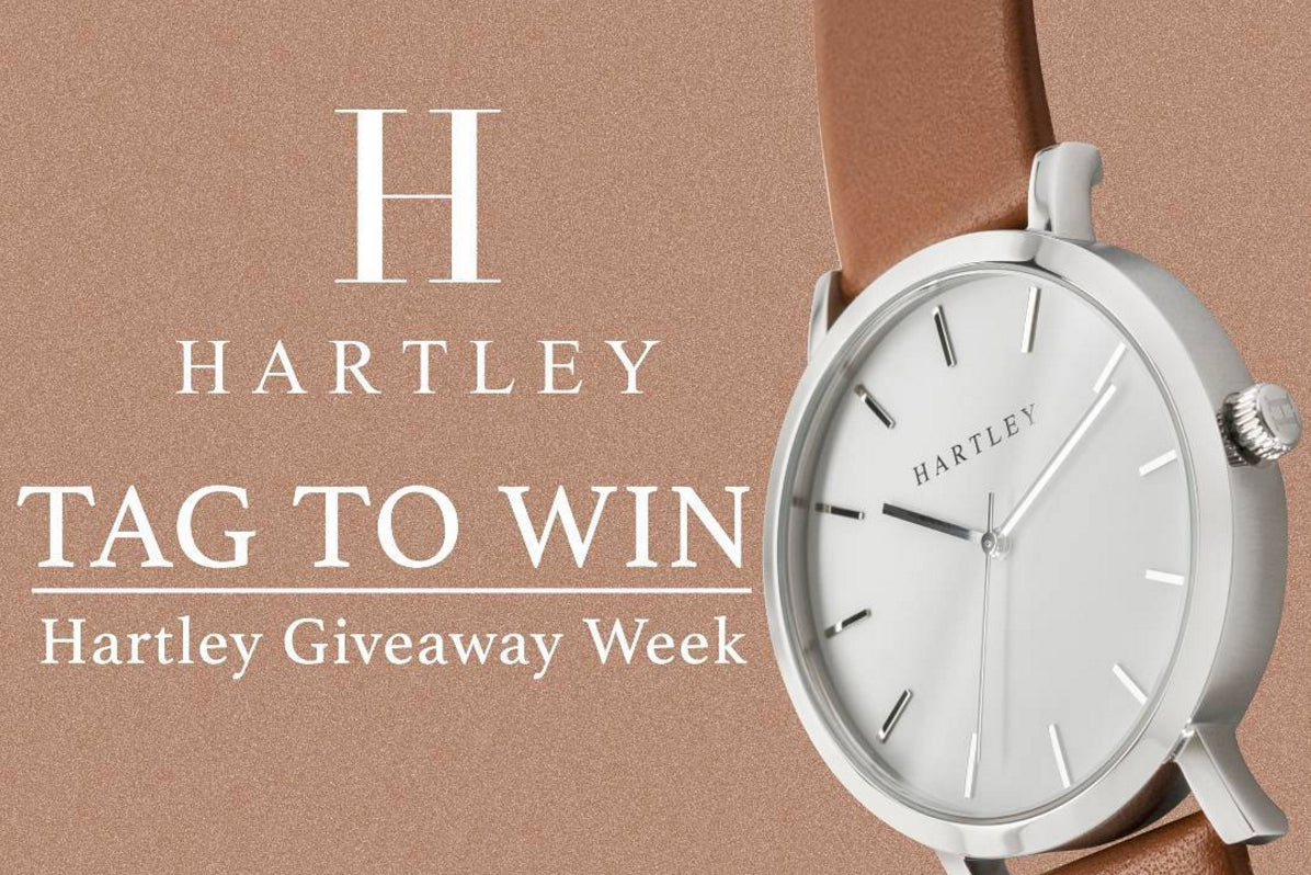 Winners - Hartley Giveaway Week
