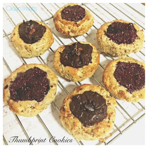 Thumbprint Protein Cookies