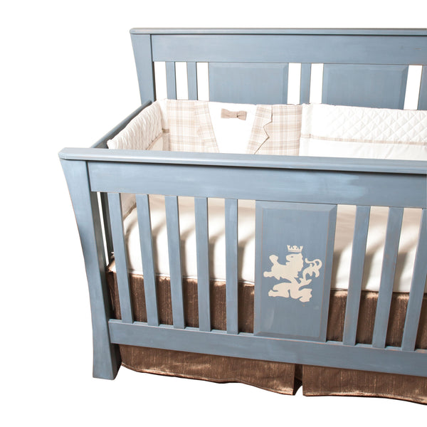 baby boy crib skirt