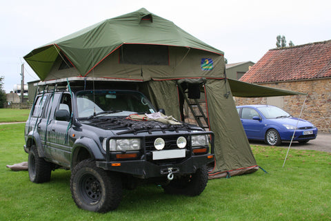 4x4 Roof Tent Howling Moon Toyota Preparation Yorkshire UK Trek Overland