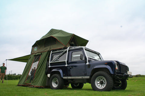 Howling Moon Roof Tent UK Yorkshire Land Rover Defender 4x4 Trek Overland