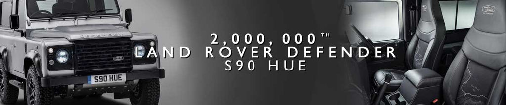 2 Millionth Land Rover Defender S90 HUE