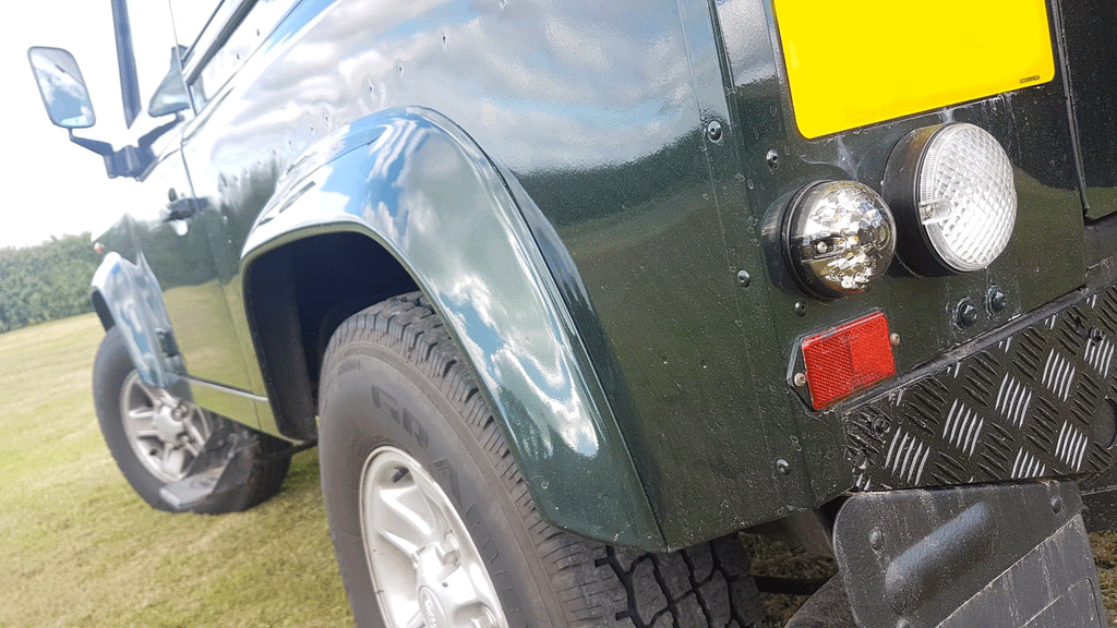 Land Rover Defender 90 Chequer Plate Yorkshire UK Trek Overland - Patriot Products