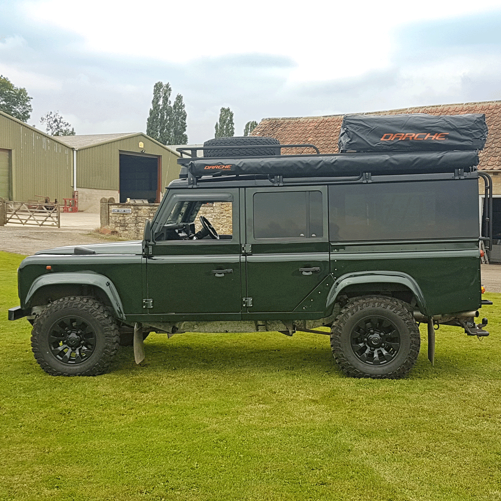 Darche Roof Tent & Awning Fitting to a Land Rover Defender 110