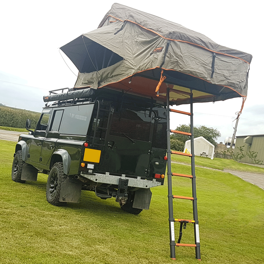 Darche Roof Tent & Awning Fitting to a Land Rover Defender 110