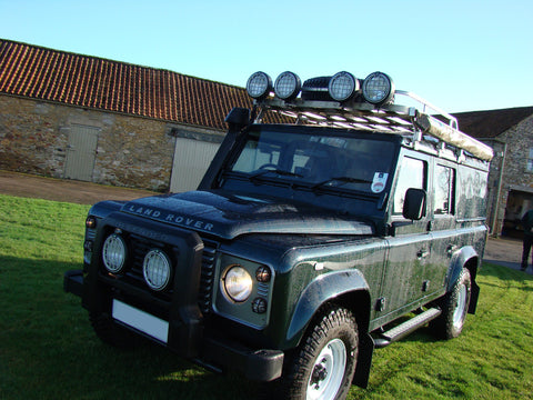 Land Rover Defender Vehicle Preparation Howling Moon Trek Overland UK Yorkshire