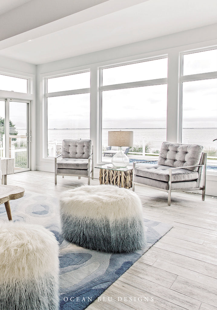 Ocean Blu designs - best Long Island coastal beach home interior designer NY