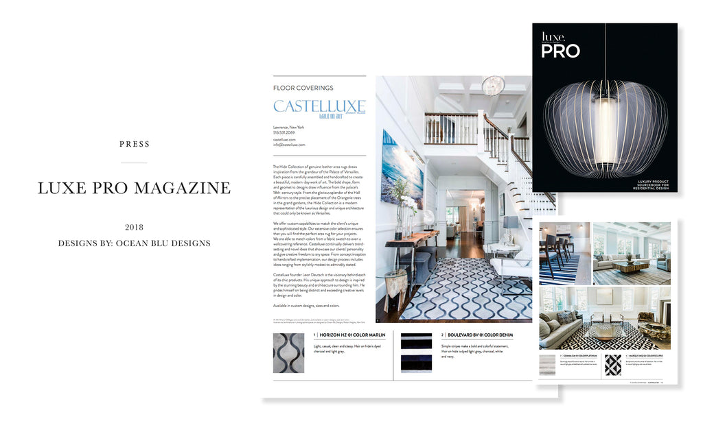 Ocean Blu Designs - Long Island's Best Coastal Modern Interior Designers in Luxe Magazine - Design Hamptons, 2018 New York Issue Ocean Blu Designs - Long Island's Best Coastal Modern Interior Designers in Luxe Magazine - Luxe Pro, 2018 