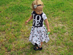 Rozzlyn Dress, Peplum Top, & Skirt SEWING PDF pattern