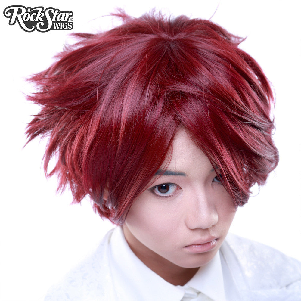 Cosplay Wigs USA™ Boy Cut Short Black 00258 Rockstar Wigs