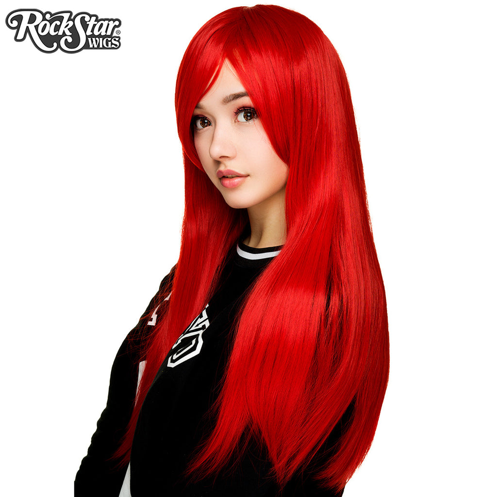 Cosplay Wigs Usa™ Straight 70cm28 True Red 00343 Rockstar Wigs 7661
