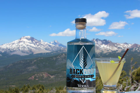 BackDrop Distilling's award-winning Oregon vodka is featured in this Cloud Chaser cocktail at Mt. Bachelor