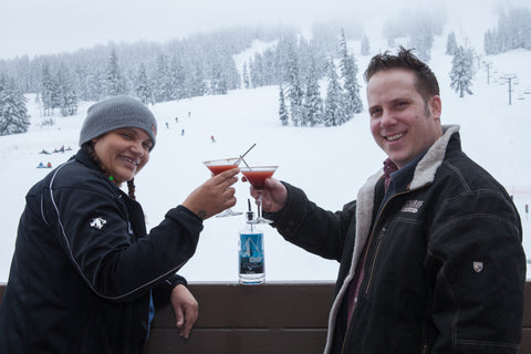 BackDrop Distilling Oregon vodka teams up with Mt. Bachelor for a specialty cocktail