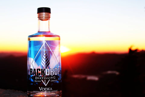 BackDrop Disitlling Vodka featured at Mt. Bachelor Sunset Dinners