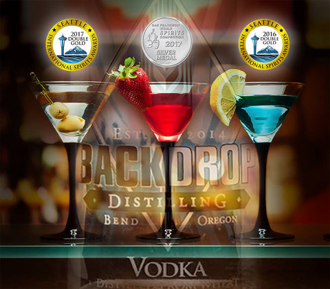 BackDrop Distilling Bend Oregon Seattle Washington International Award Winning Vodka Distillery