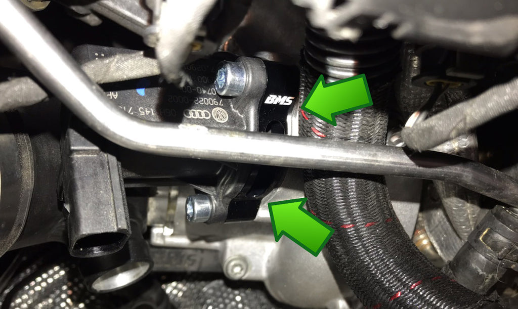 Volkswagen Mk7 GTI Golf Blow off valve adapter for factory diverter valve