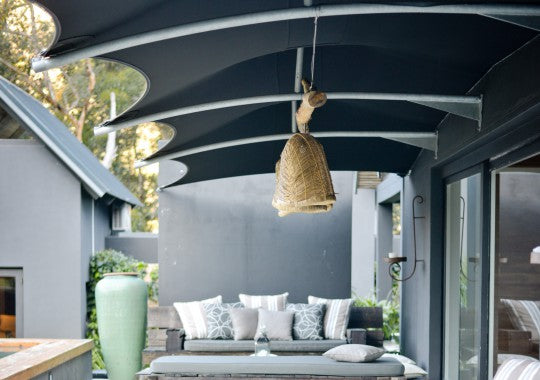 Villa Maison Noir, Capetown. Outdoors area