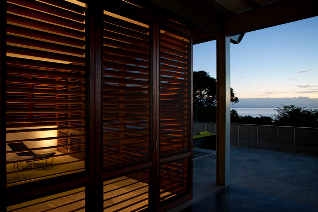 Bedroom shutters and blinds