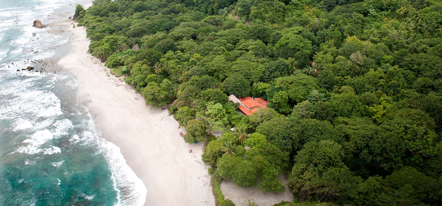 Ariel view over Santa Teresa