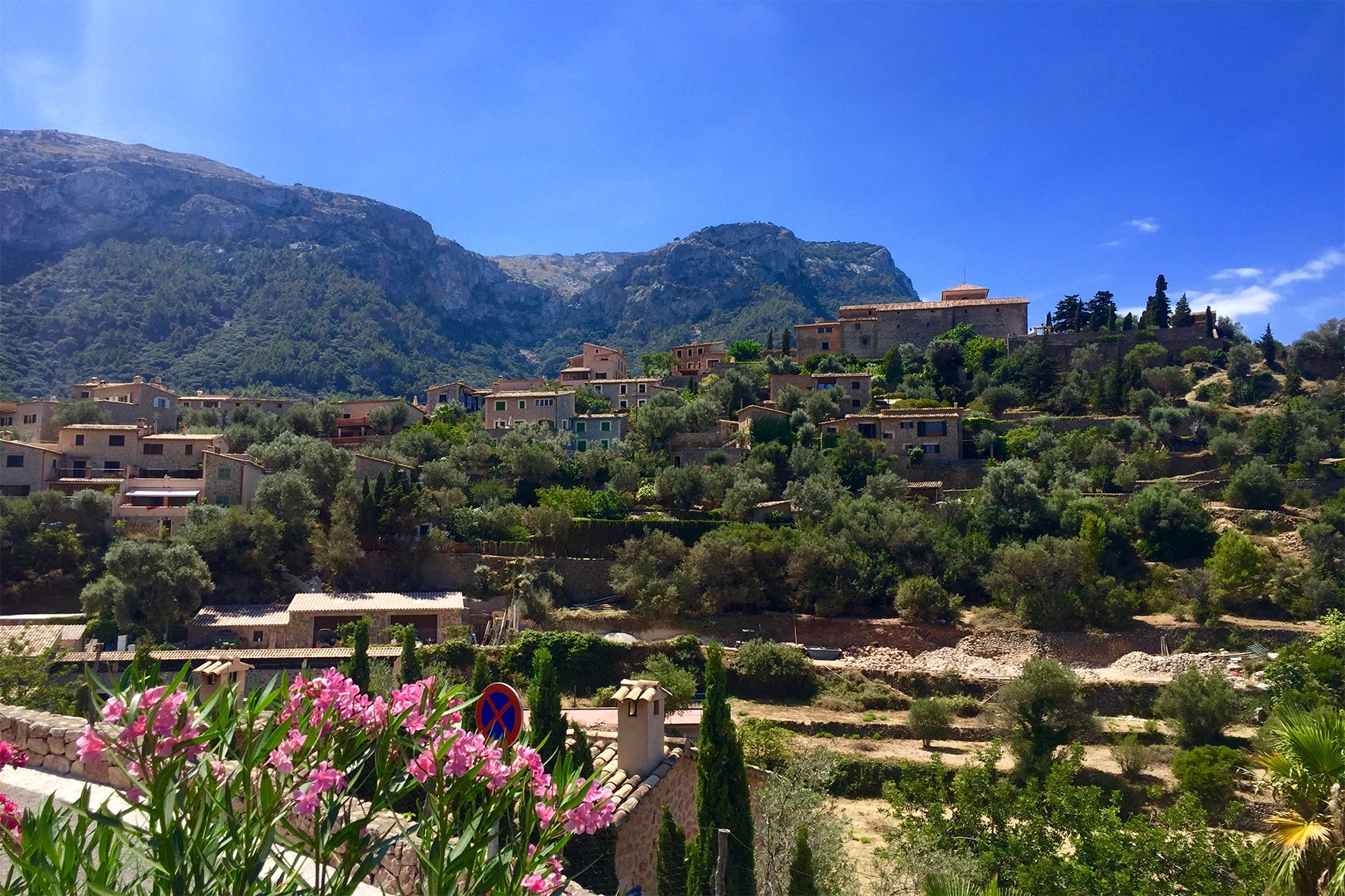 Deia, Mallorca: View from La Residencia