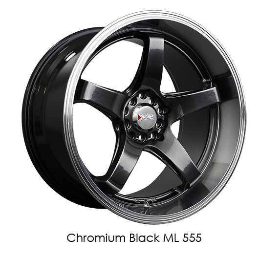 MAPerformance - XXR 555 Category 5 Chromium Black