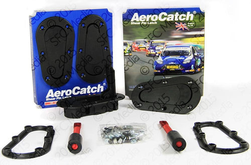 Aerocatch Hood Pins Plus Flush Non-Locking Kit (120-2000)