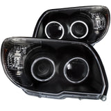 ANZO Projector Headlights - Black w/ CCFL Halo | 2006-2009 Toyota 4Runner (111320)