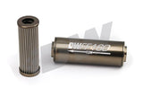 Deatschwerks 10 Micron In-Line Fuel Filter Element and Housing Kit (8-03-160-010K)