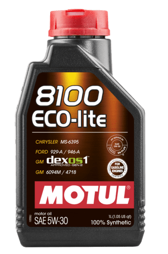 Motul 8100 Eco-Lite 5W30 Synthetic Engine Oil | 1L (108212)