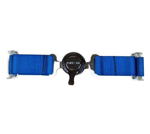 NRG 4 Point Seat Belt Harness / Cam Lock- Blue
