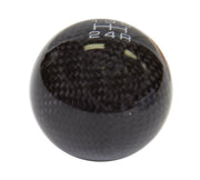 NRG Ball-Style Universal Black Carbon Fiber Shift Knob (SK-300BC)