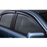 Side Window Rain Guards / Deflectors | 2008+ Mitsubishi Lancer Evo X / Ralliart (MZ562863EX)