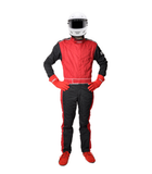 Pyrotect SFI-1 Sportsman Deluxe One Piece Racing Suit - Red (110102)