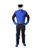 Pyrotect SFI-5 Sportsman Deluxe Nomex One Piece Racing Suit - Blue (210103)