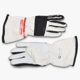 Pyrotect SFI-5 Pro Series 2-Layer Reverse Stitch Racing Gloves - White (G3040)
