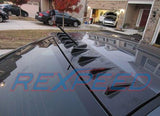 Rexpeed Carbon Fiber Vortex Generator | 2008-2015 Mitsubishi Evo X w/ Flat Roof (R155)