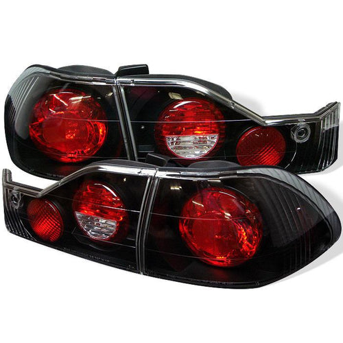Spyder Auto Honda Accord 98-00 4Dr Euro Style Tail Lights - Black - Modern Automotive Performance
