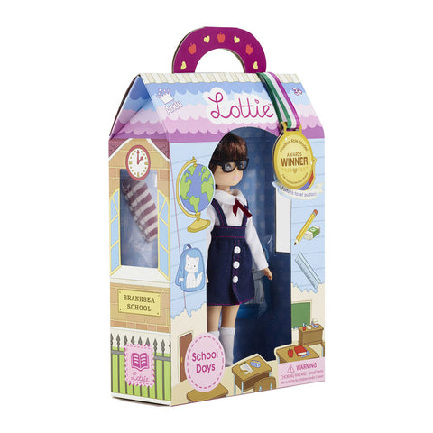 School Days Lottie Doll in gift box