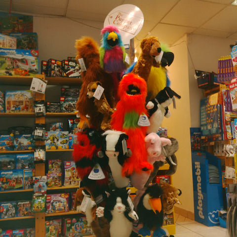 Puppets at Giddy Goat Toys