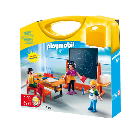 Playmobil school carry case