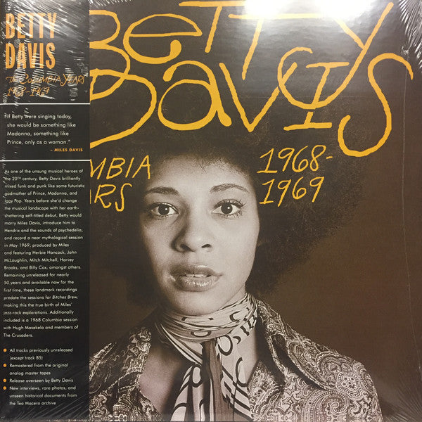 Betty Davis - The Columbia Years 1968-1969 - LP - Light In The Attic - LITA  135